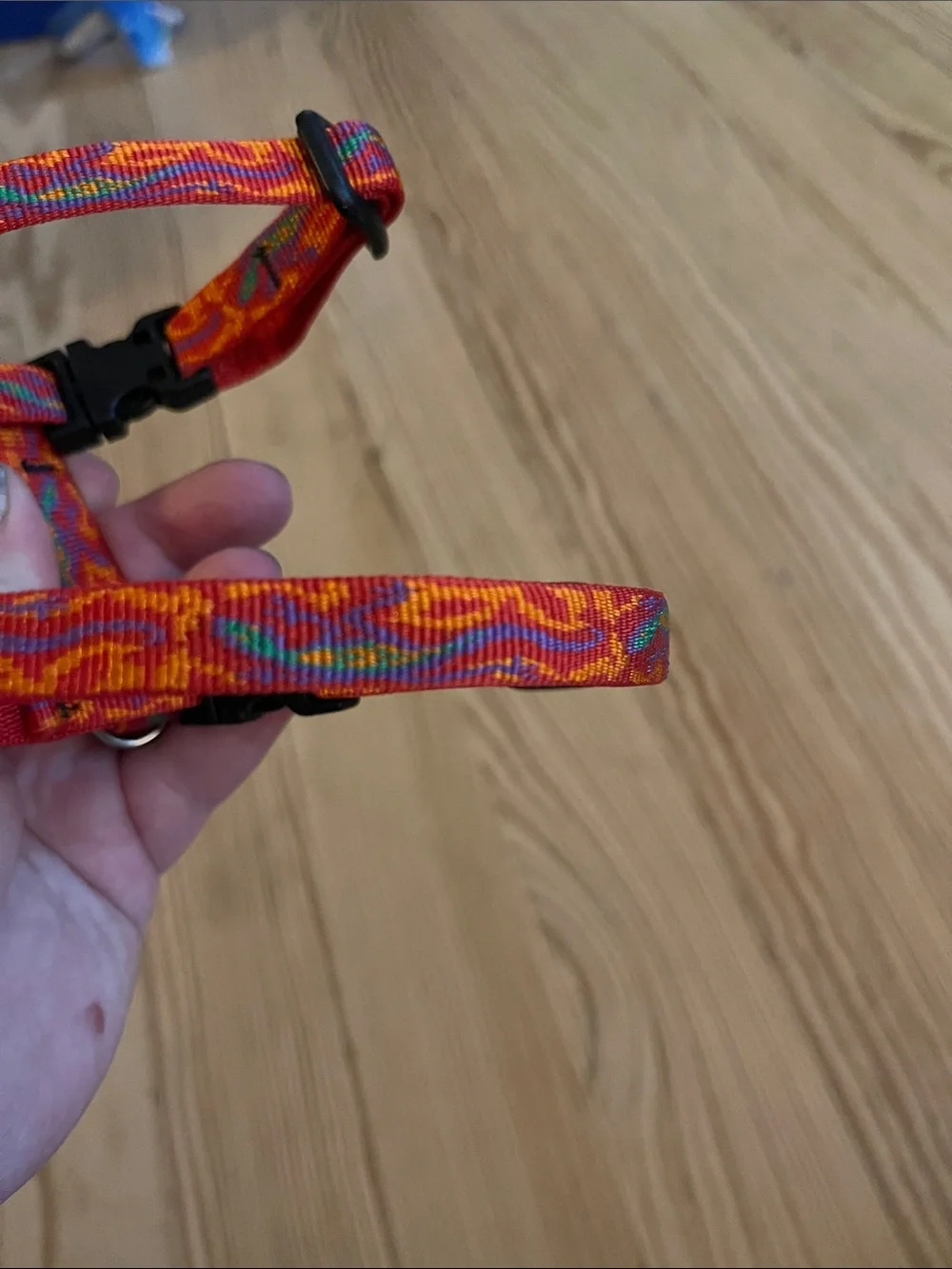 Lupine red lizard harness extra small
